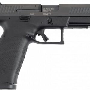 CZ P-10 F 45 ACP Semi Auto Pistol - 13+1 Rounds | 4.5" Barrel | Polymer Grips | Blue/Black | 3-Dot Sights