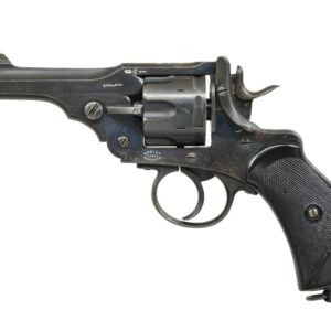 ROYAL NAVY MARKED WEBLEY MKI DA REVOLVER.